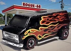 Original Hot Wheels Redlines Super Van, Black, 1975 Flying Colors, Hong Kong