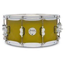 PDP by DW Concept Maple Snare Drum With Chrome Hardware 14 x 6.5 in. Satin Olive