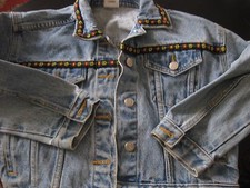 VINTAGE 1990'S DISNEY JEANS JACKET FROM THE DISNEY STORE SZ 12-14 GIRLS