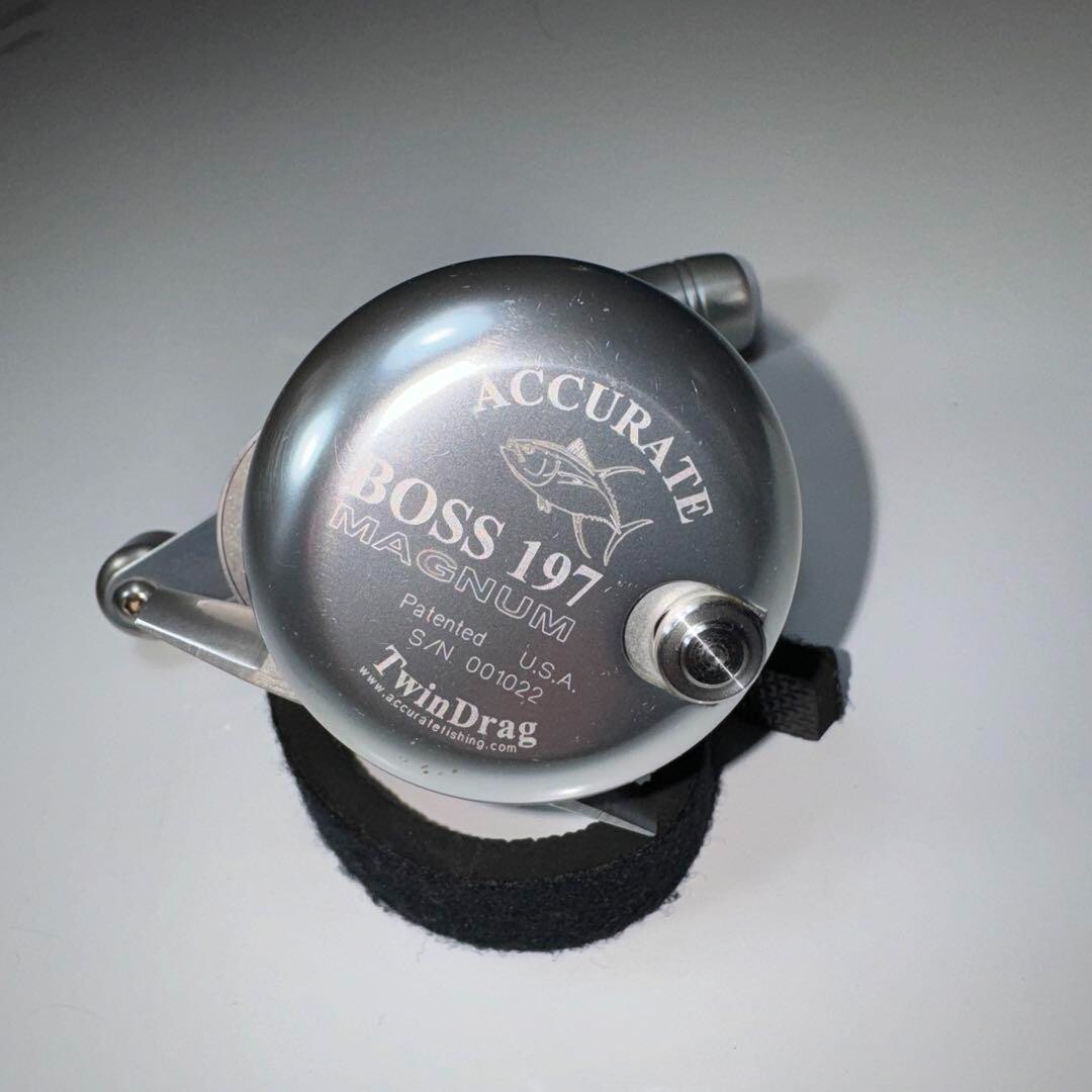 アキュレート ACCURATE BOSS 197MAGNUM Accurate Boss 197Magnum 14oz Saltwater Reel 4.6 Gear Ratio