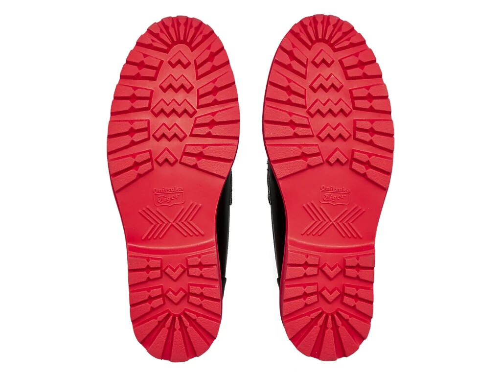 靴 THE ONITSUKA BIT LOAFER BLACK/CLASSICRED Onitsuka Tiger THE ONITSUKA Bit Loafer 