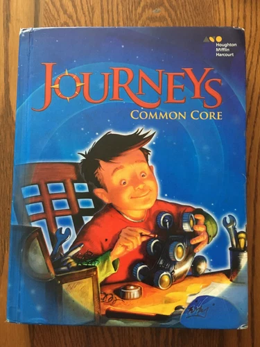 4th Grade 4 Reading Student HC Book Reader Homeschool Journeys 2014 HMH Textbook
