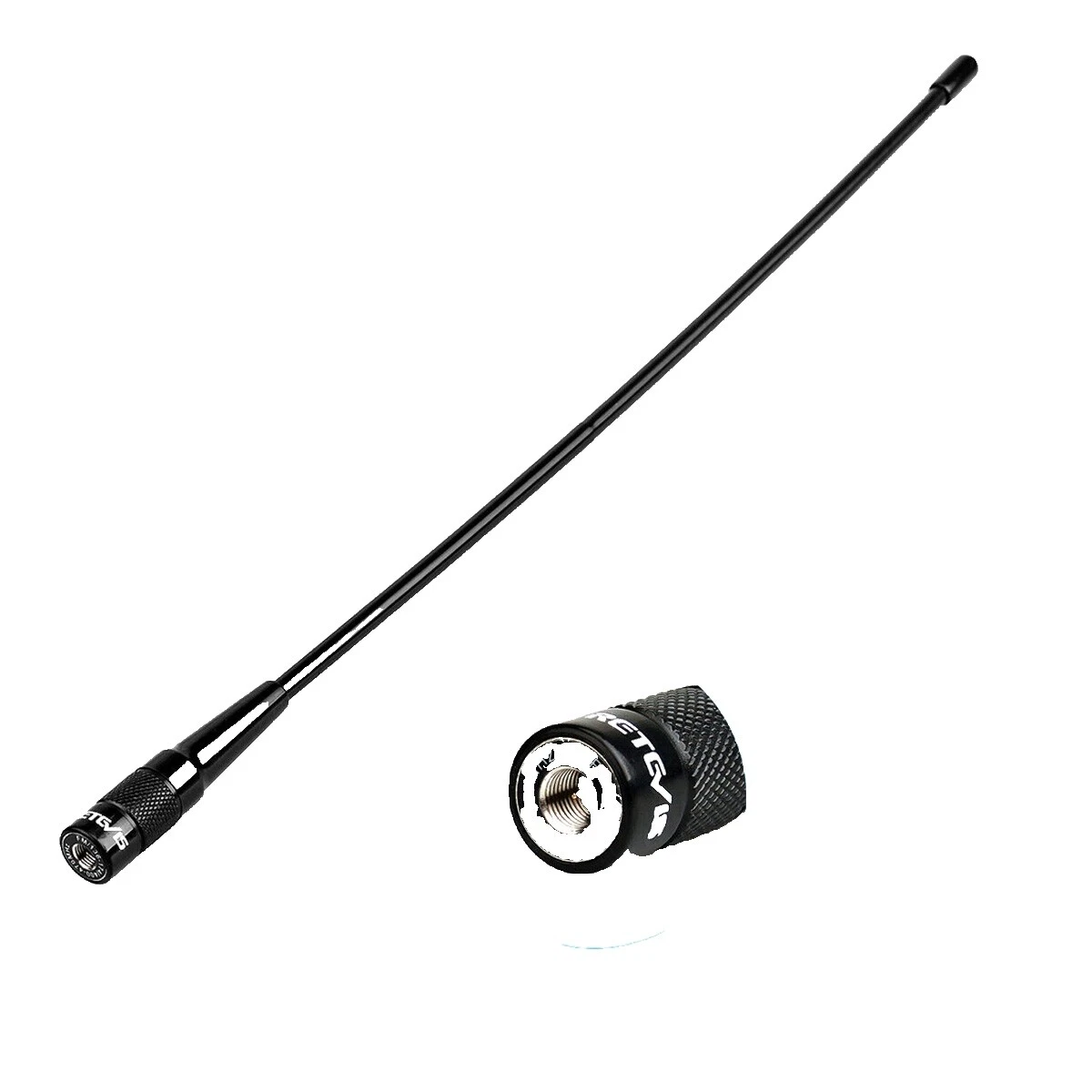 Walkie Talkie UHF Retevis y antenas de dos vías