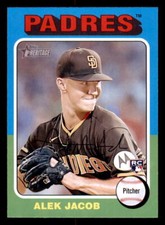 2024 Topps Heritage #184 Alek Jacob San Diego Padres RC