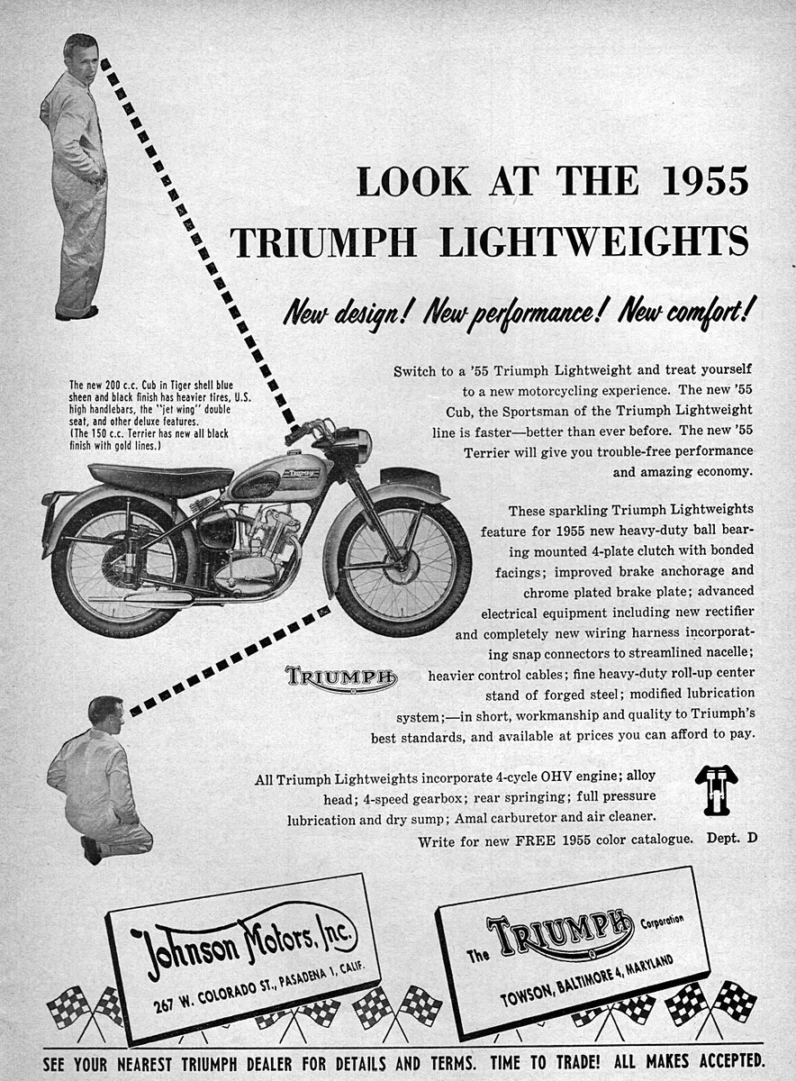 Triumph tiger cub 200 outlet