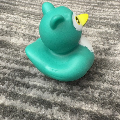 Rubber Duck Owl Bird Decor Car Home Office Cute Ornament Green Cute Ducky New - Picture 4 of 9