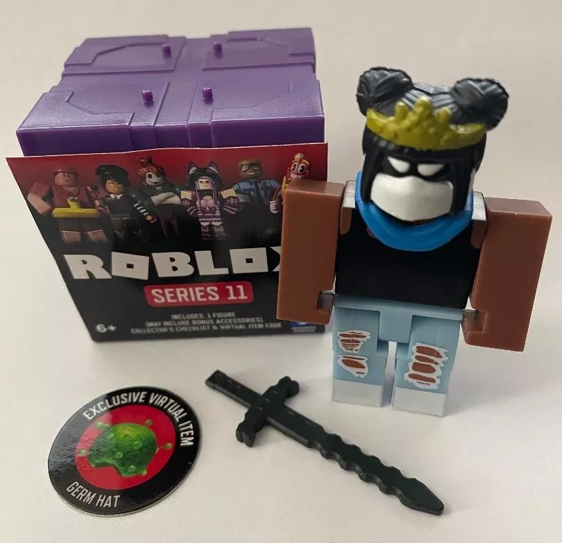 Roblox Series 11 GERM SIMULATOR ANCIENT HERO With Unused Virtual Code