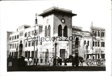 1948 Egypt Cairo Railway Station Photo 3.25x2.25 Inch From Soldiers Album