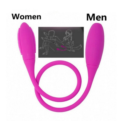 10 Speed Dual Egg Bullet Dildo Vibrator Anal Butt Plug Sex Toy for Women  Lesbian