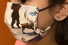 Frozen Kids Face Mask 5to12 Year old