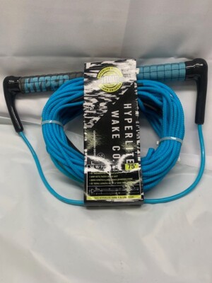 Hyperlite SG w/ 75' Fuse Line Wakeboard Rope & Handle Combo-BLUE*New