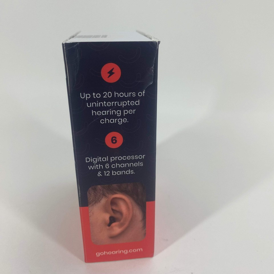 New Go Hearing Go Prime Rechargeable OTC Hearing Aids with