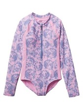 Athleta Girl Long Sleeve One Piece Swimsuit M 8-10 NWT