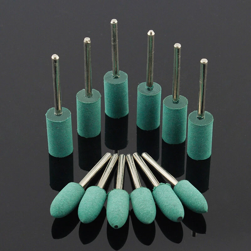 Silicone Rubber Polishing Wheels Burr Point Grinding Bits For Dremel Rotary