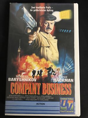 Company Business ( Gene Hackman) - VHS Video Kassette Zustand Gut @801