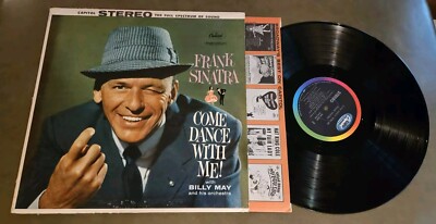 Frank Sinatra Come Dance With Me LP SW1069 Capitol Vinyl LP Record EX/EX