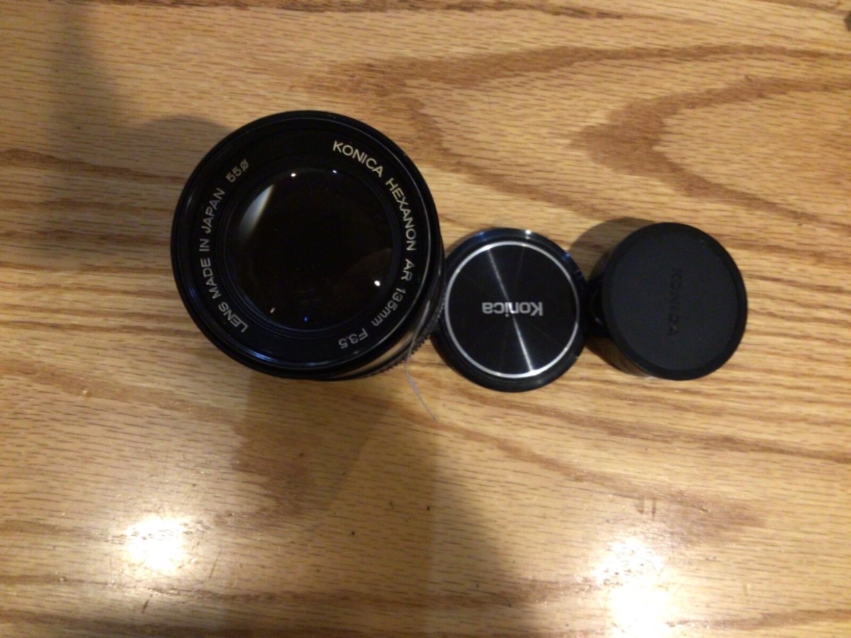 Konica Hexar AR 135MM f3.5 Manual Focus Prime Lens Konica AR | eBay