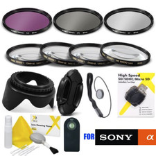 4K FILTER KIT +4 MACRO LENS KIT + REMOTE + HO...