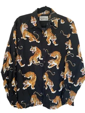 The Guilty Parties Shirt Men Small Black Tim Lehi Tigers Long Sleeve Wacko Maria