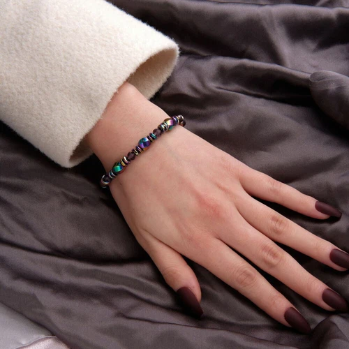 Magnetische Heilung Therapie Arthritis Armband Hämatit Gewichtsverlust  - Bild 4 von 7