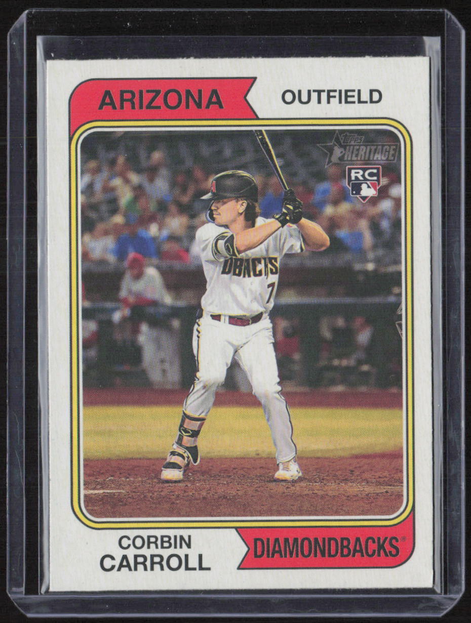 2023 Topps Heritage #209 Corbin Carroll