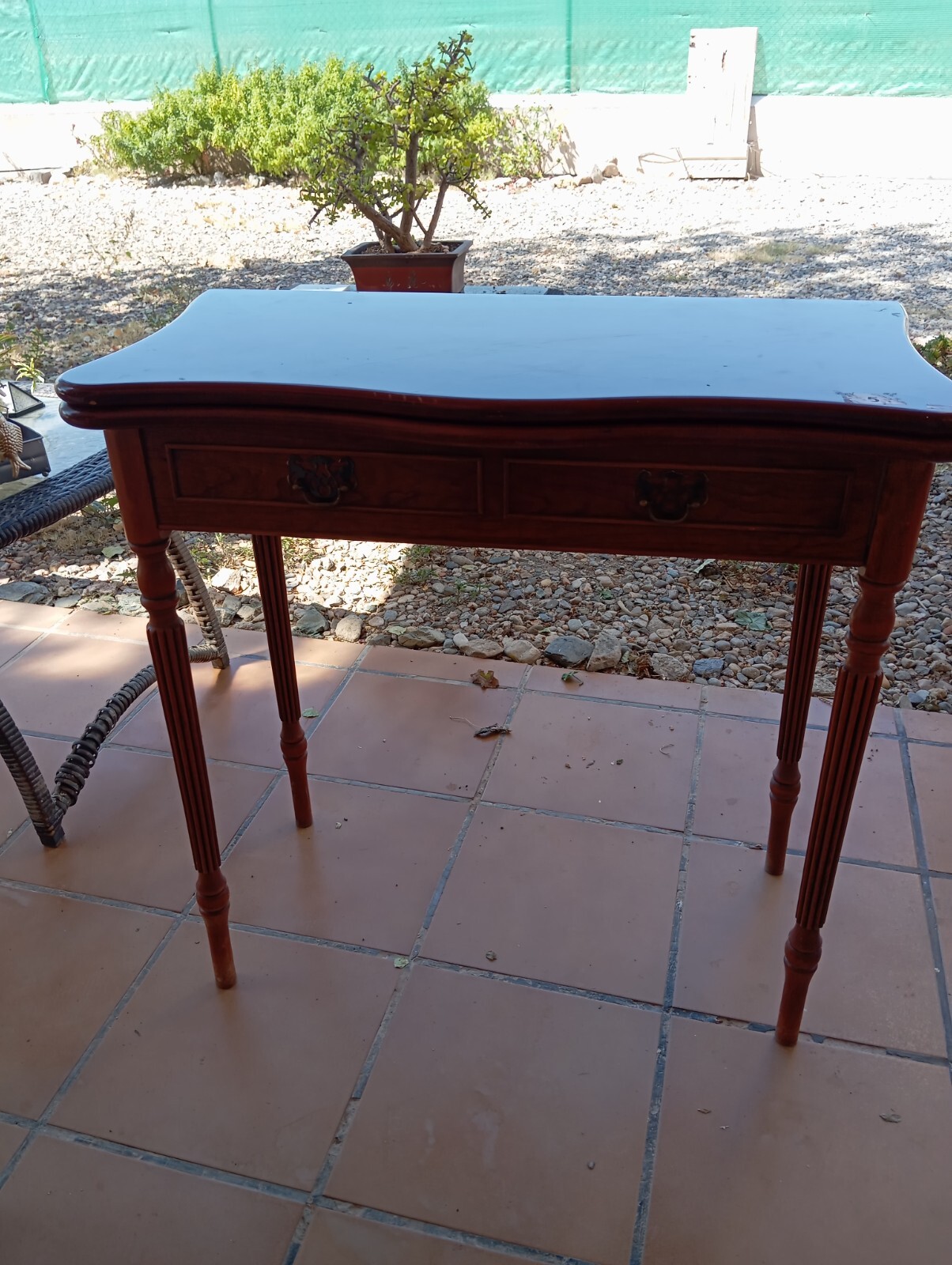 Mesa de Poker plegable Profesional inglesa antigua