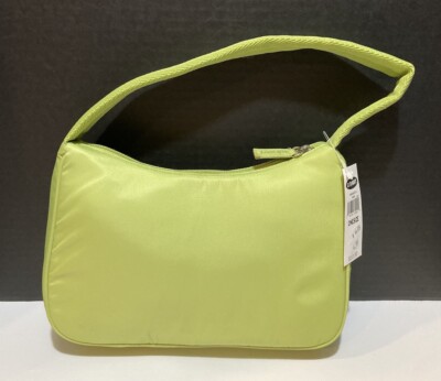New Old Stock Old Navy Small Purse Bag Full Zip Lime Green