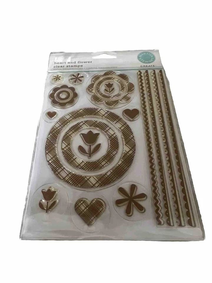 Martha Stewart Set Clear Stamps Assorted Bundle (use on acrylic block) - Image 4 of 4