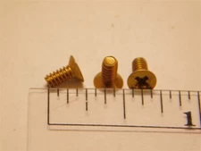 100 Mil-Spec MS24693-S2 4-40 x 1/4" 100° Contersunk Phillips Flat Head Screws