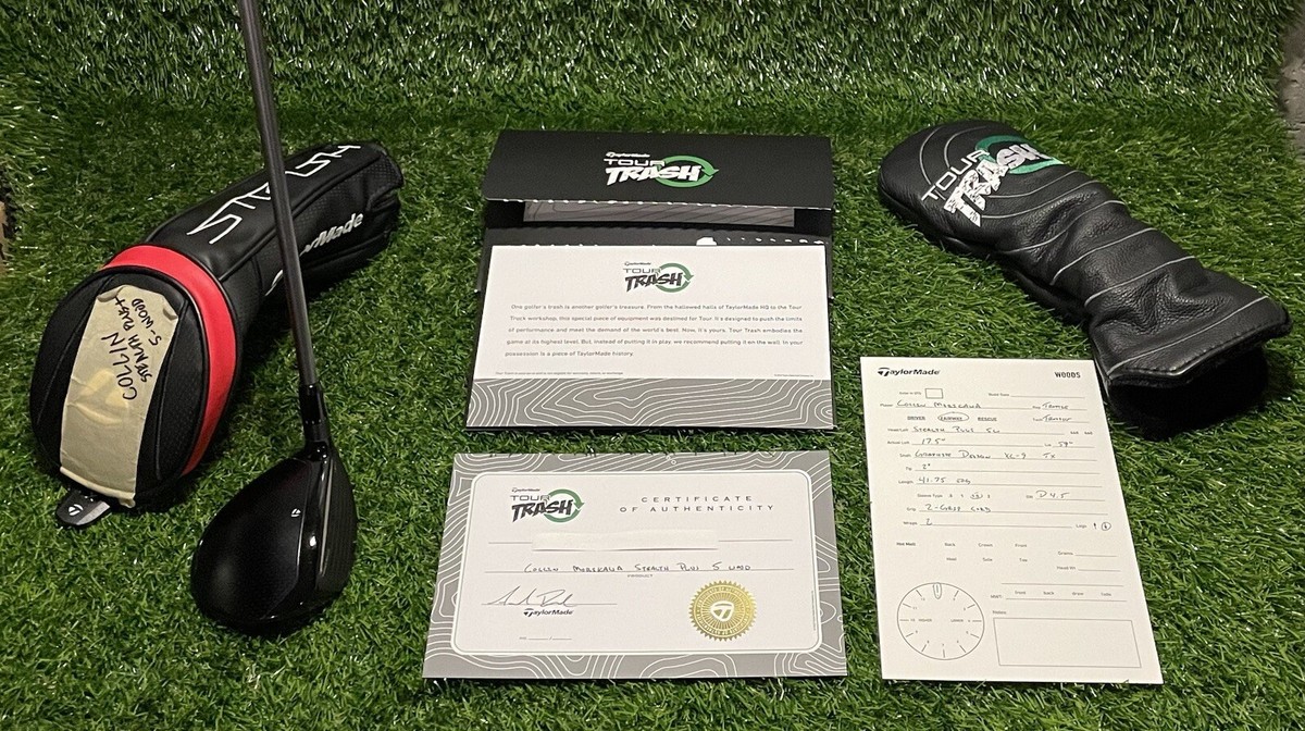 RARE Collin Morikawa Tour Trash Vault TaylorMade Stealth+ 19° 5