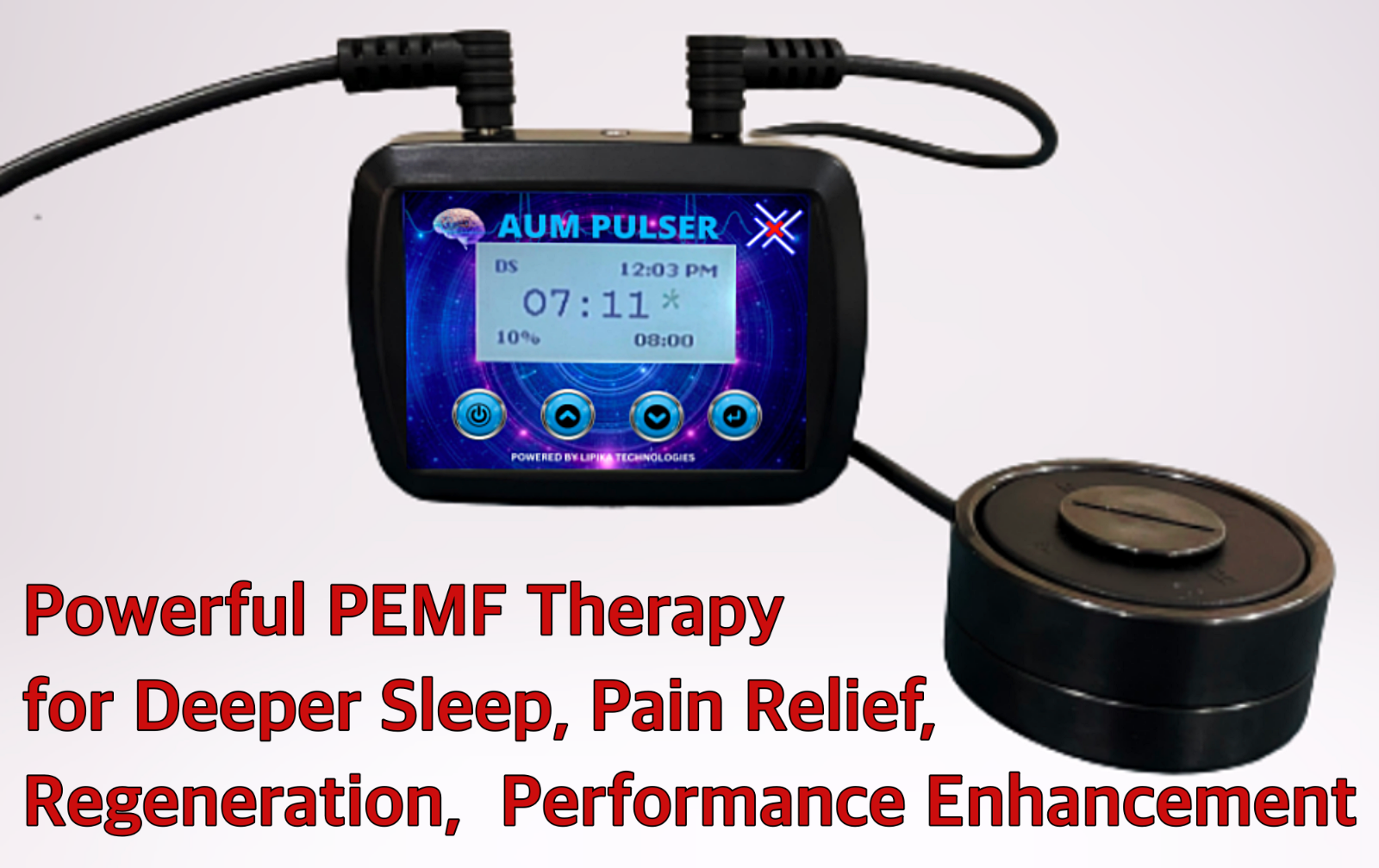 PEMF Therapy Aum Pulser (Earthpulse) Single Coil Deeper Sleep and