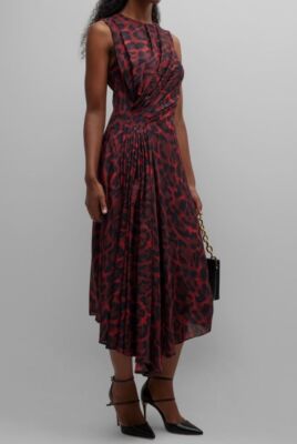 natori silk dress Josie Natori Lolita Silk Lace Midi Slip Dress