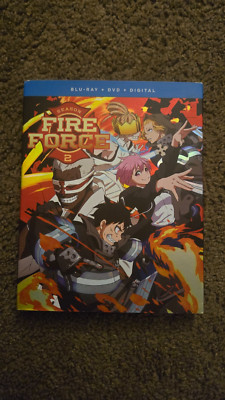 NEW FIRE FORCE SEASON 2 PART 1 (BLU-RAY + DVD + DIGITAL COPY) (Bluray)