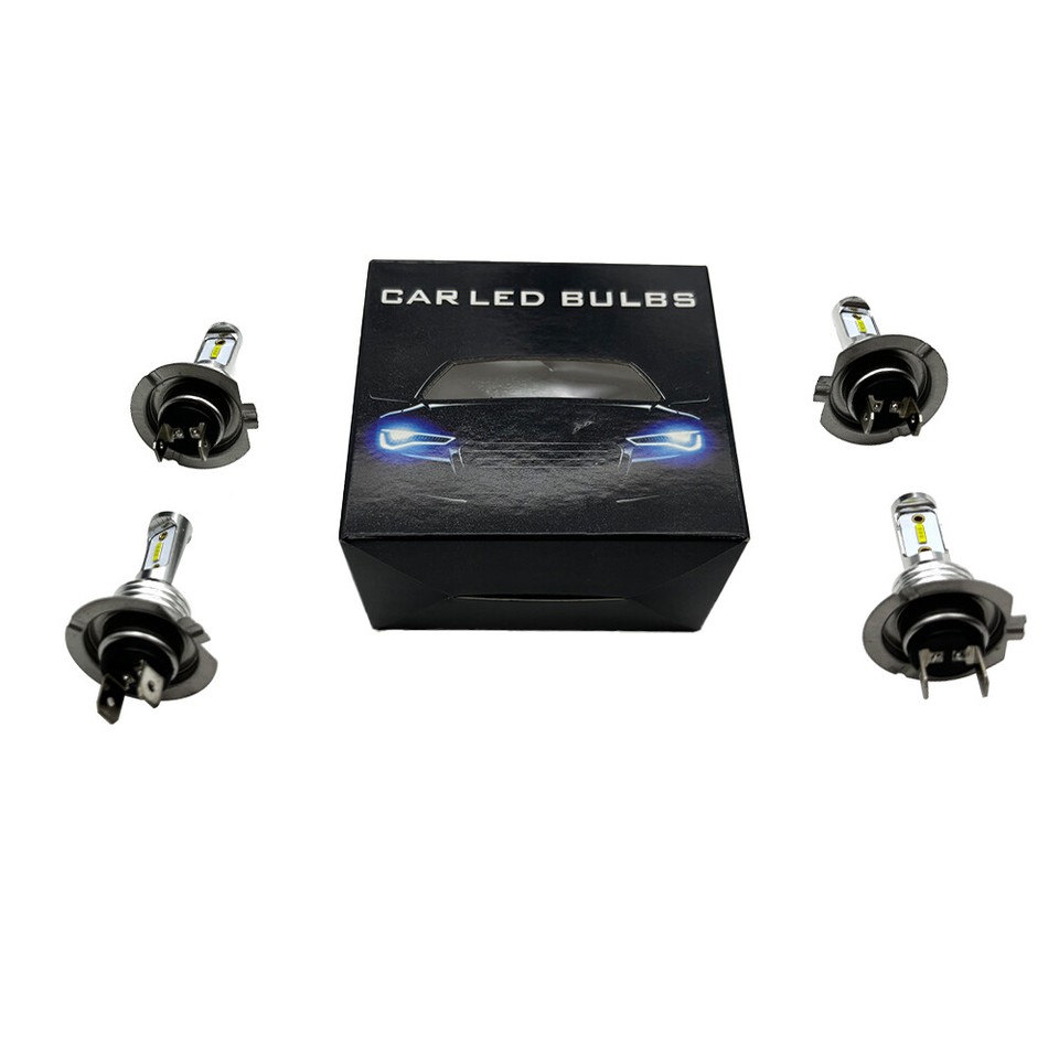 LABLT H7 LED Headlight Bulbs All-in-One Conversion Kit 10000LM 60W Super Bright 6000k Cool White Headlight - Foto 7