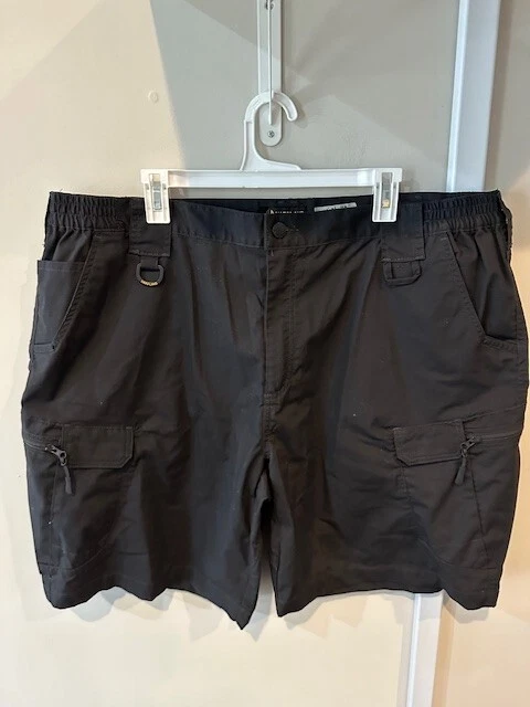 Men's Black Hardland Cargo Shorts Size 42 #SHR