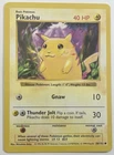 Pikachu Base Set Shadowless Yellow Cheeks Card 58/102 LP