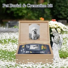 Eco Friendly Pet Body Bag with Handle  Pet Burial Box for Every Breed Size  An...