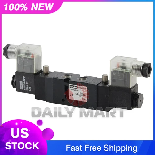 New In Box PARKER PHS520D-8 PHS520D-02 Solenoid Valve