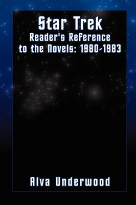 Alva Underwood | Star Trek Reader's Reference to the Novels | Taschenbuch (2002)