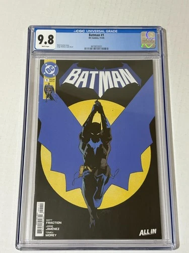 Batman # 1 (11/25) CGC Graded Comic Book 9.8 NM/M WP