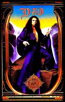 DIO LONG LIVE ROCK N ROLL  TIN POSTER 12 X 8 INCH.