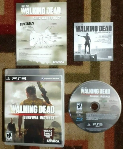 The Walking Dead Survival Instinct (Sony PlayStation 3, 2013) Excellent & Tested