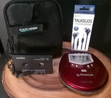 Philips EXP313 Portable MP3-CD Player New Headphones CD Player Fanny Pack