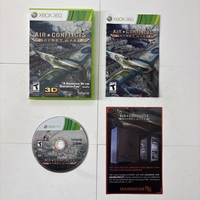 Air Conflicts: Secret Wars (Xbox 360) CIB Tested