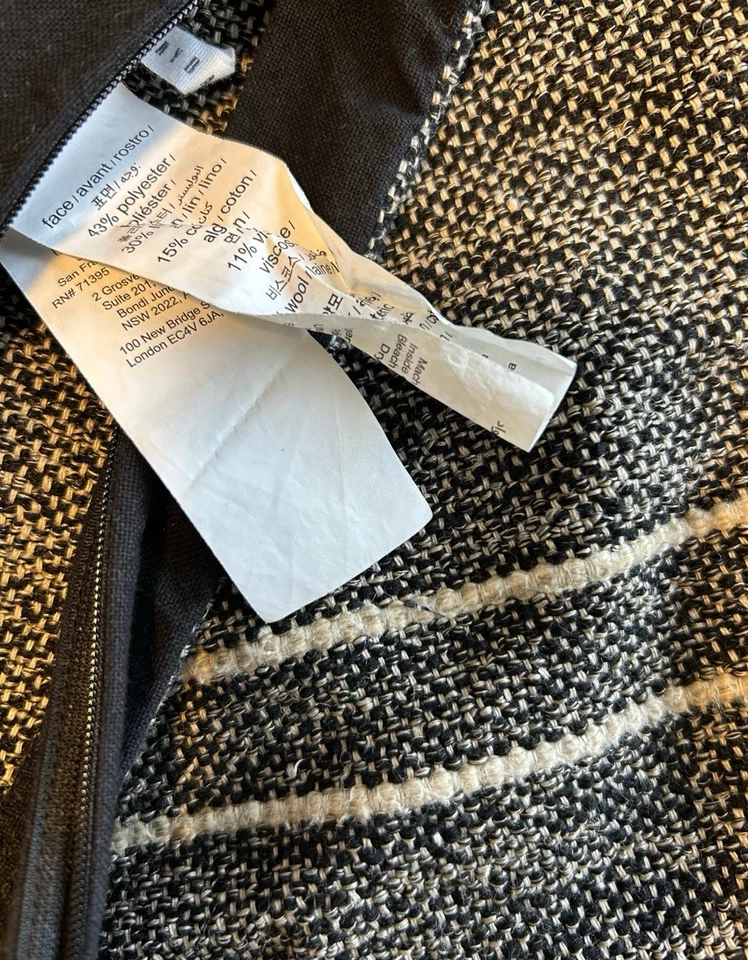 Pottery Barn Caylee Pillow Covers Set of 2 - Image 3 of 3