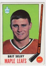 1969-70 Topps Brit Selby Card #48 Toronto Maple Leafs