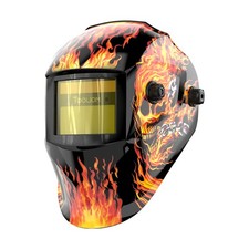 Welding Helmet Auto Darkening Solar Powered with Adjustable Shade 3.5/9-13 fo...