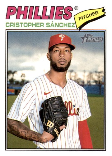2026 Topps Heritage #110 Cristopher Sánchez | Baseball Card