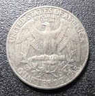 1983-P washington quarter unknown surface issue/ filled P mintmark — photo 2