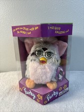 Vintage 1998 Tiger Electronics Furby "Leopard" Model 70-800 in box w/tag